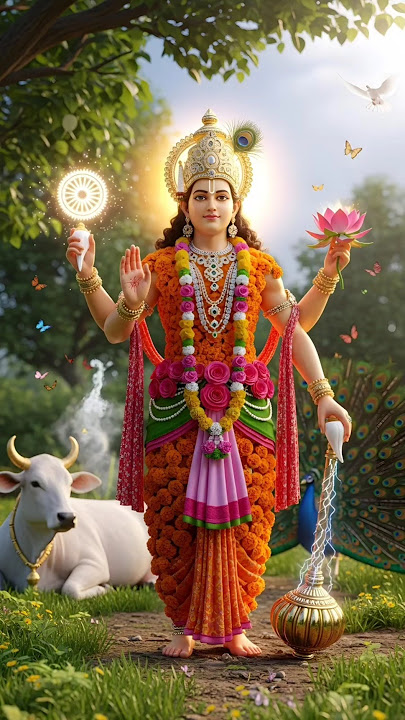 Powerful Mantra: Hari Om Namo Narayana 🔱 Tranding #SpiritualShorts #shortvideo #shortsfeed