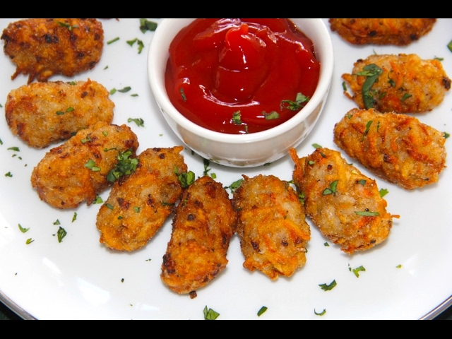 Homemade Tater Tots Video Recipe | Veggie Rice Cutlets | | Bhavna