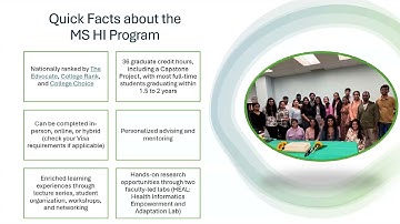 MS in Health Informatics Information Session