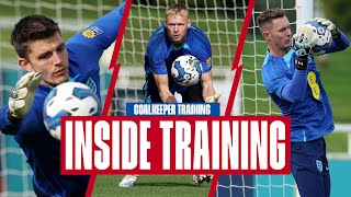 Pope, Ramsdale \& Henderson Rack Up 400 Saves In One Session! | Inside Training