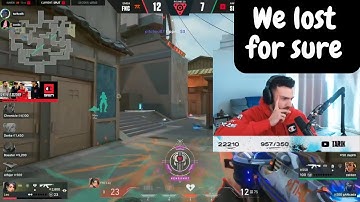 Last Round of Sentinels vs Fnatic VCT 2023 LOCK//IN | Tarik Reaction
