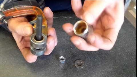 How to remove a bushing without a press.