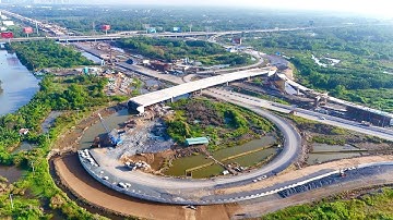 Nút giao Long Trường giữa cao tốc HCM Long Thành và đường Vành Đai 3 sáng ngày 14/12/2025.