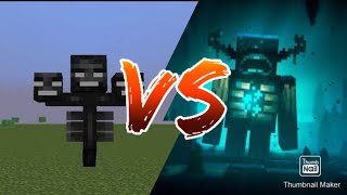 the Wither vs the Warden