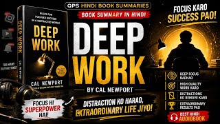 Deep Work Book Summary in Hindi | Focus Ka Secret | Cal Newport