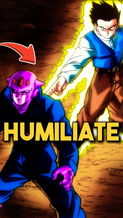 Every Time Gohan EMBARRASSED His Opponent! #shorts
