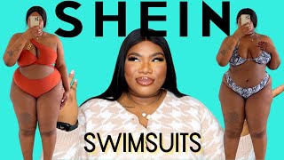 HUGE PLUS SIZE SHEIN SWIMWEAR HAUL 2022 | DISCOUNT CODE | SHEIN SUMMER