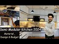 Modular kitchen Tour 2024, Indian Kitchen Designing Ideas, Marble Kitchen I @GMFurniture