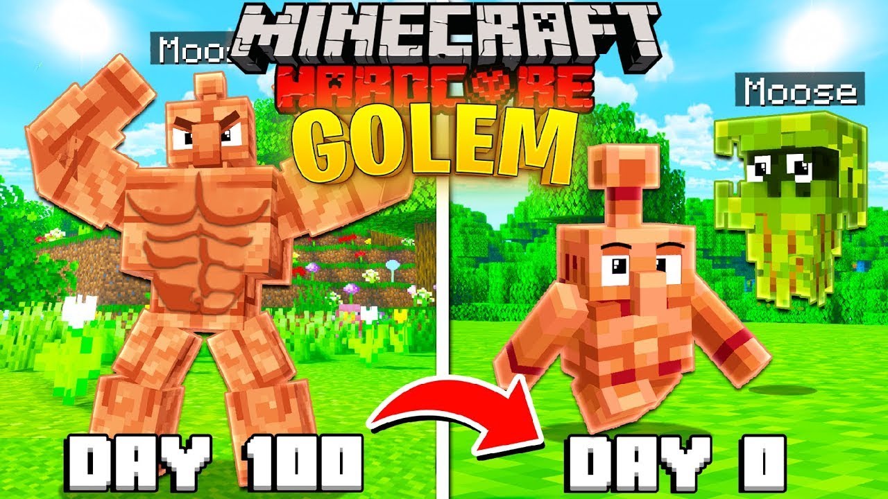 COPPER GOLEM.. a 100 Days Minecraft Animation..