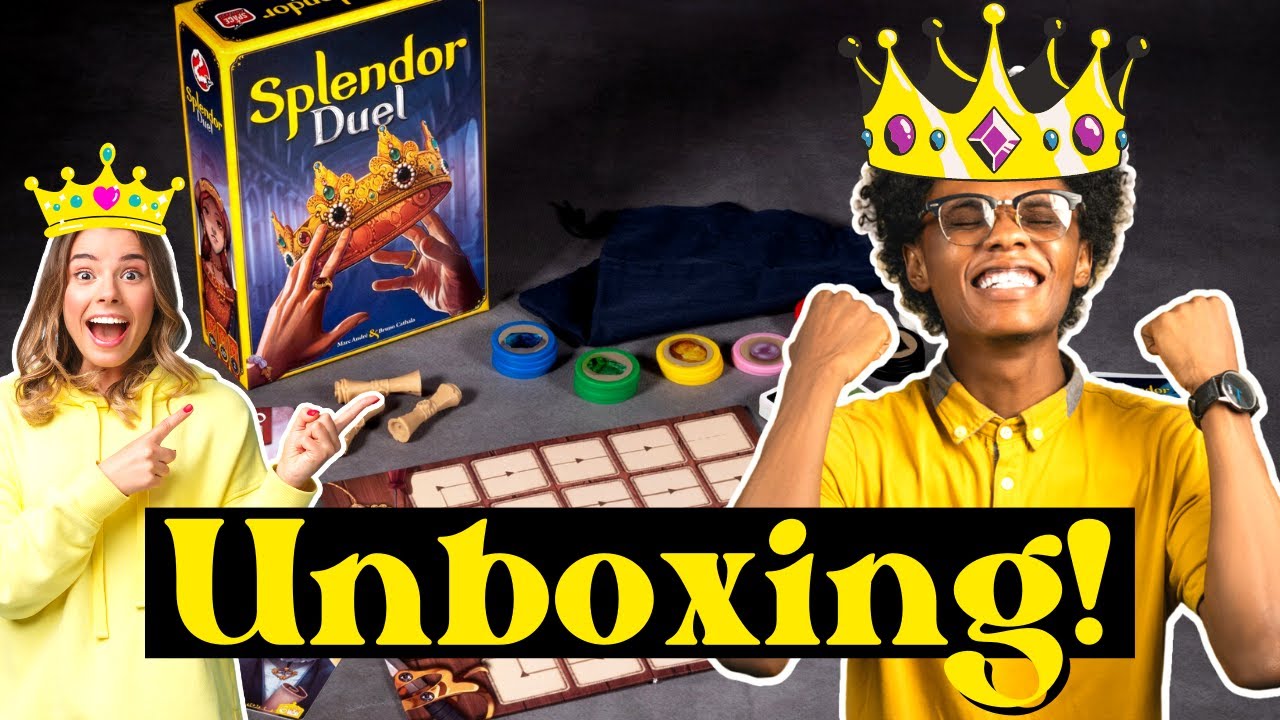 It's Finally Here! Splendor Duel Unboxing (with Promo Cards)! 💎 