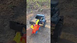 JCB Ne Tractor Ko Towing Karke Bachaya 😱 | Tractor Rescue Scene 🚜