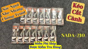 Kéo Cắt Cành Tỉa Cành Lá SADA - 210 | Dụng Cụ Nông Nghiệp