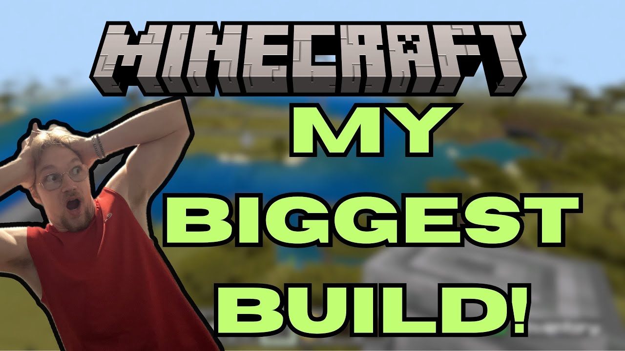 MY BIGGEST BUILD YET! ( MINECRAFT) - YouTube