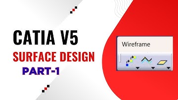 CATIA V5 Surface Design Tutorials Part-1 |  Introduction, Point, Line, Plane..Etc.,
