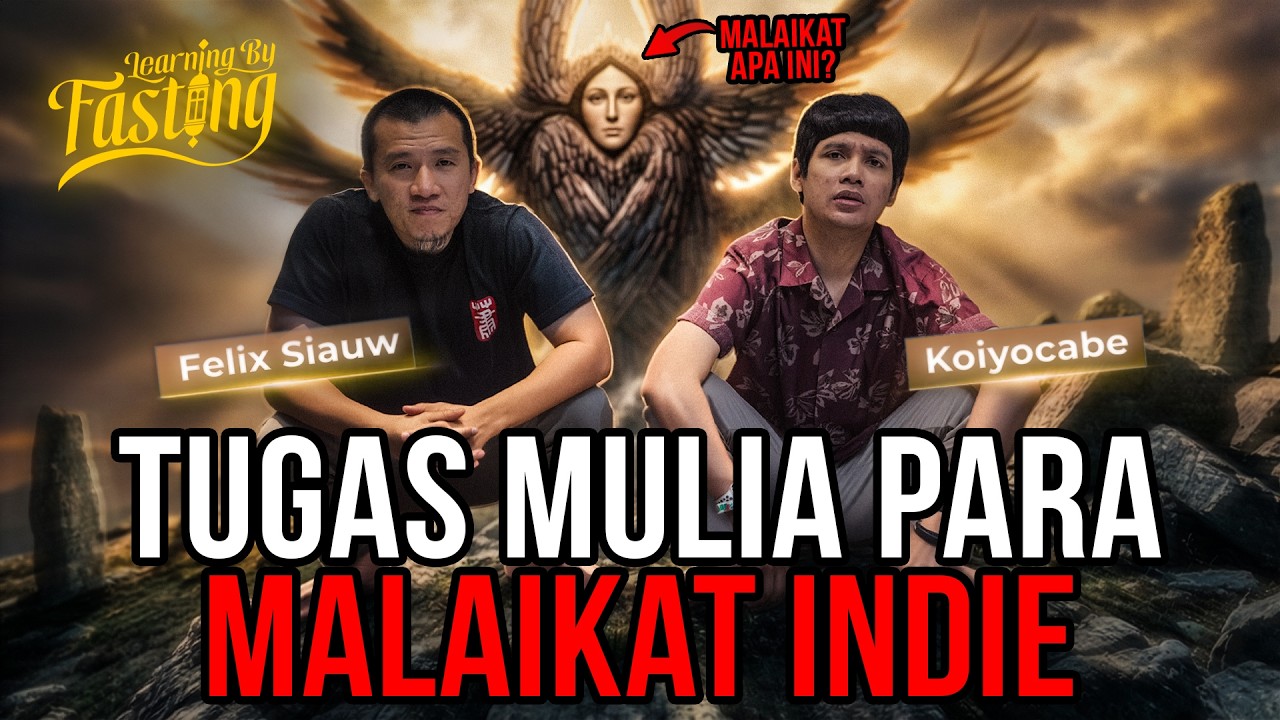 MALAIKAT YANG PUNYA 2400 SAYAP! 4 Kali Lipat Sayap Jibril! Tugasnya? | LearnByFasting ft Felix Siauw