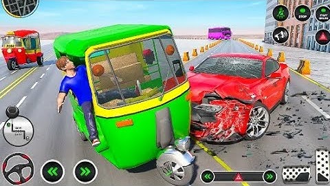 Tuk Tuk Auto Rickshaw Game - Crazy Driver Driving Auto Rickshaw Gameplay