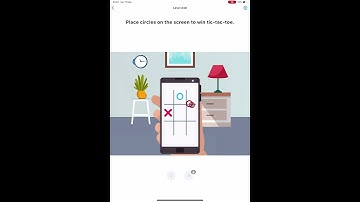 Easy Game - Brain Test Level 448 - Place circles on the screen to win tic-tac-toe