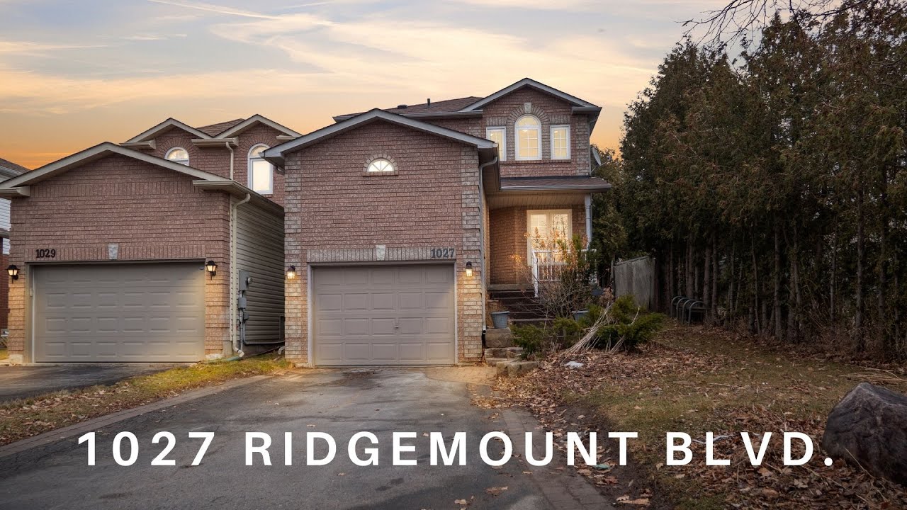 1027 Ridgemount Blvd, Oshawa Bespoke Real Estate Team YouTube