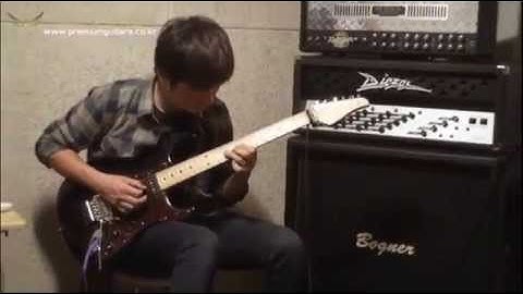 Suhr 커스텀 클래식 사운드 데모, 기타리스트 전인혁