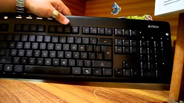 A4tech Backlit Keyboard KL-126 - Unboxing and Quick Review