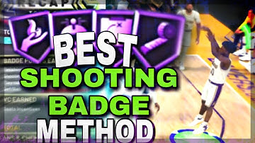 How To Get Shooting Badges Fast NBA 2k20 !Fastest shooting Badge Method in NBA 2k20