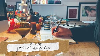 JOURNAL WITH ME | two fifteen-minute writing sessions with piano music to calm the nervous system