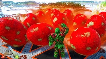 The Alpha Trex Army Begins !!! ARK CRYSTAL ISLES ARK: SURVIVAL EVOLVED ARK MODDED E24