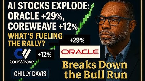 AI Stocks Explode: Oracle +29%, CoreWeave +12% | What’s Fueling the Rally? #Oracle #Coreweave #AI