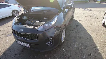 Где ВИН и номер двигателя у Kia Sportage (QL) 2017 г. / Look VIN and Number Engine Kia Sportage G4NA