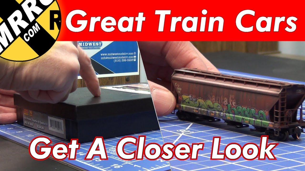 PRECISION SCALE SIDE DUMP BALLAST CAR完成品 🔻Great looking Graffiti covered model train cars - YouTube