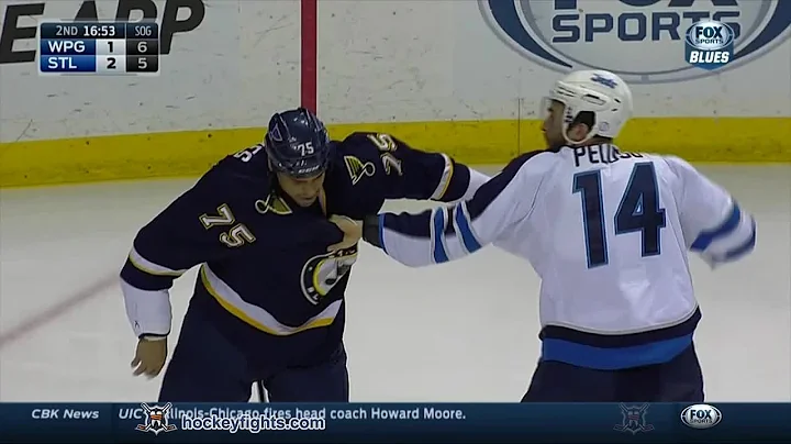Anthony Peluso vs Ryan Reaves Mar 10, 2015