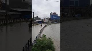 Kathmandu Flood  ️#badhi #shorts #shortfeed