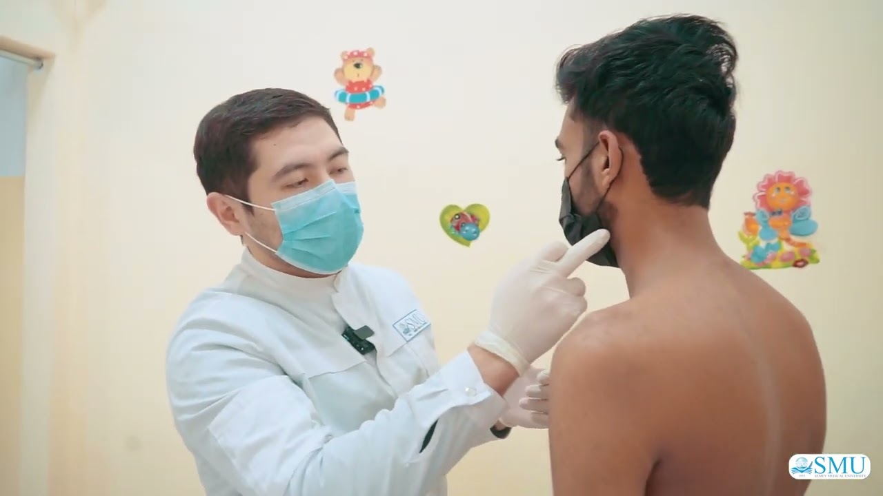 Пальпация лимфатических узлов