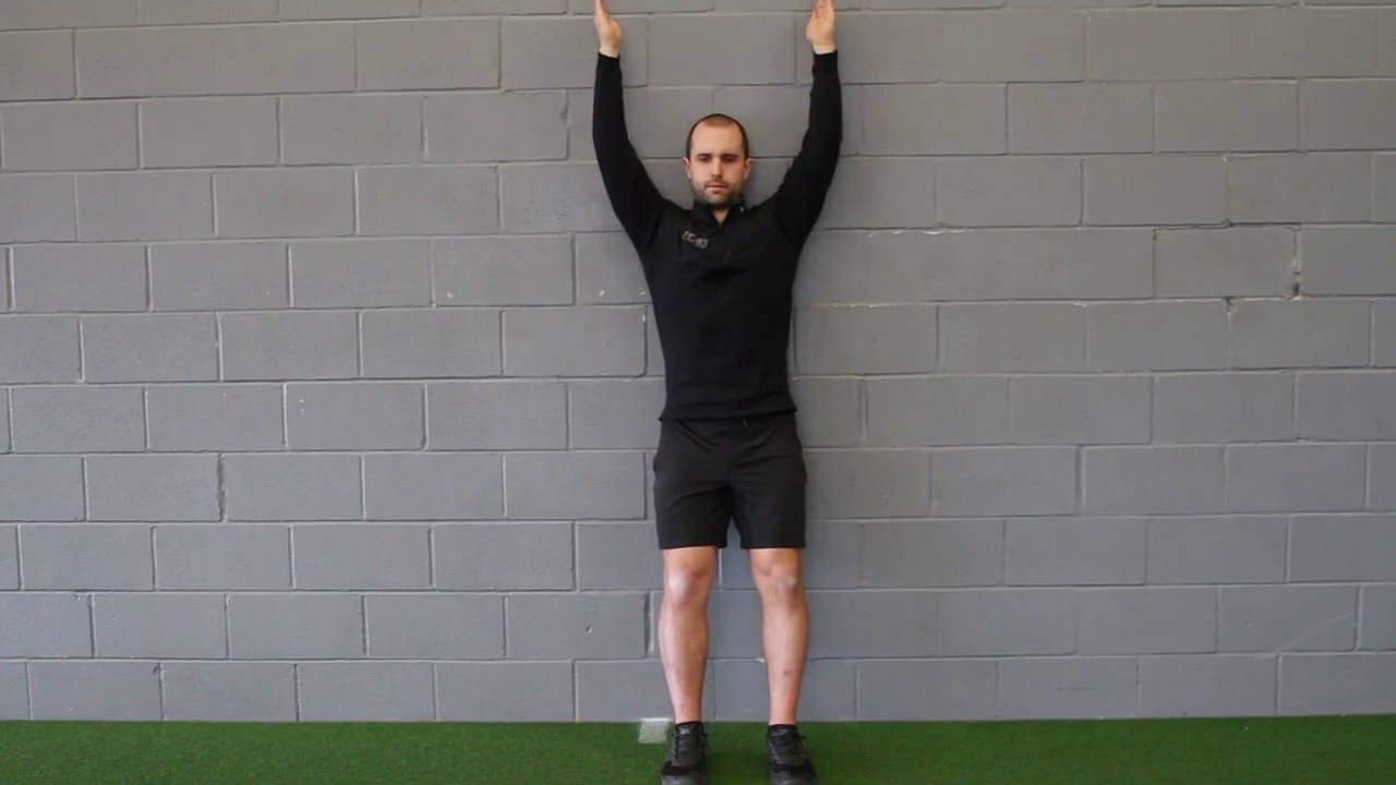 Wall Supported Overhead Reach YouTube