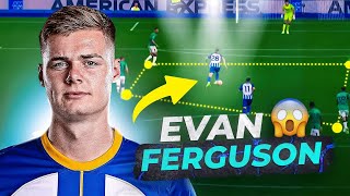 EVAN FERGUSON is a NEW FOOTBALL MONSTER from BRIGHTON! 😱 Here is why he's so good!