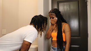 CRYING WITH THE DOOR LOCKED PRANK ON MY CRUSH ? TO SEE HIS REACTION *I felt bad*