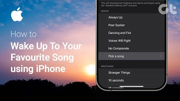 How To Wake Up To Your Favourite Song on iPhone | Wake Up to Your JAM! Set a Custom Song Alarm!