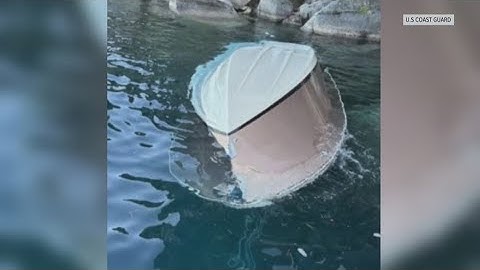 NTSB: Boat tried to return to marina before fatal Lake Tahoe accident