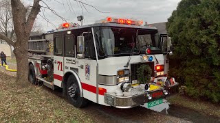 Bainbridge Engine 71-1 clearing