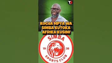 KOCHA MPYA WA SIMBA KUTOKA AFRIKA KUSINI Shorts Yiutubeshorts Trendingshorts Trending Simbasc 