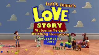 Jeff &amp; Jenna&#39;s Toy Story Intro #ourtoystory