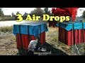3 AIR DROPS In One Game - I Am Khaleel PUBG MOBILE