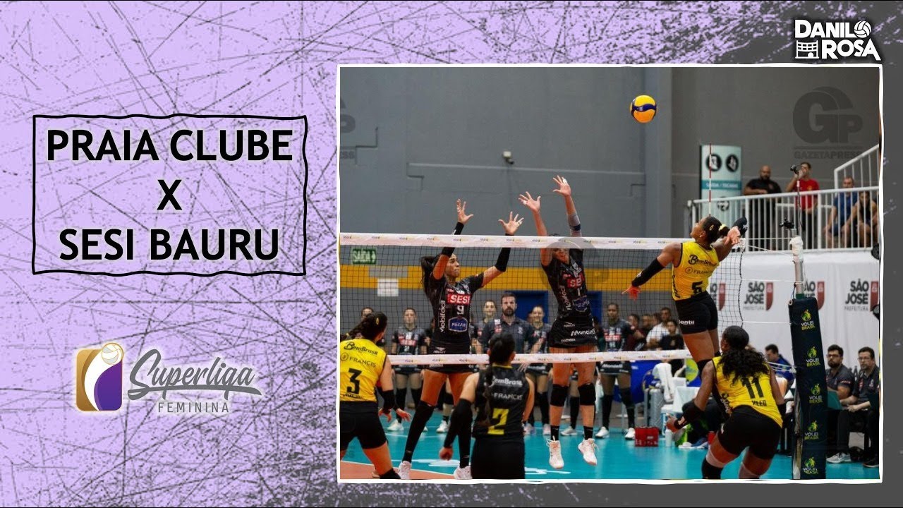 Praia Clube x SESI Bauru | Melhores Momentos | Superliga Feminina 24/25 ...
