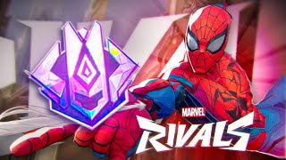 Genji Onetrick Plays Spiderman In Top 100  | Marvel Rivals