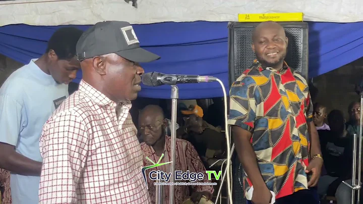 WASIU HARUNA ISHOLA ON STAGE AT MC OLUOMO BIRTHDAY PARTY