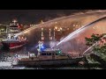 **RARE** FDNY Fireboats Battle Massive Fire in Vacant Factory [Brooklyn 2nd Alarm Box 3842]