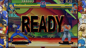 MARVEL vs. CAPCOM Fighting Collection: Arcade Classics: MVC1 Captain Commando & Ryu Arcade Mode