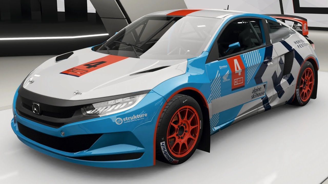 Test Drive & Free Roaming of 2016 Honda Civic Coupe GRC in Forza Ho...