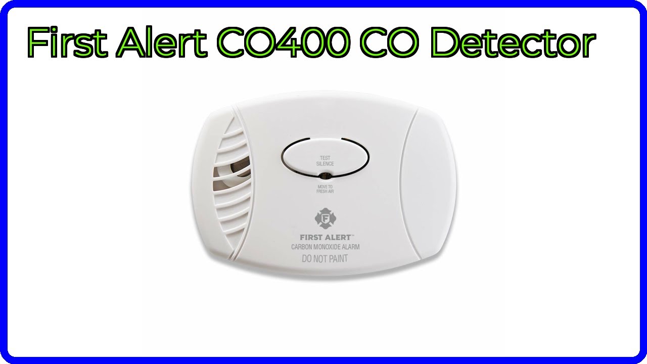 REVIEW (2026): First Alert CO400 CO Detector. ESSENTIAL details.