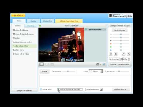 como quitar el molesto logotipo de manycam